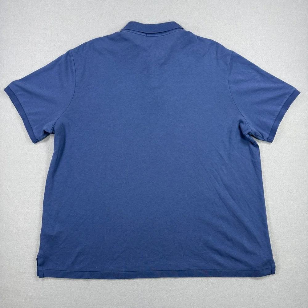 Polo Ralph Lauren Polo Shirt Men XL Blue Classic Fit Short Sleeve Cotton Preppy